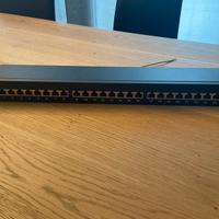 Patch panel deleyCON  24 porte CAT 6 rack 19” 1U