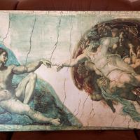 Quadro eseguito a mano in pasta d’oro