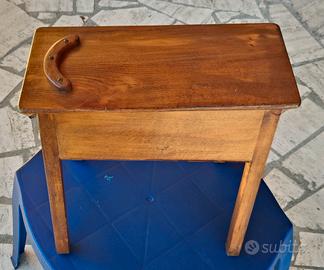 banchetto lustrascarpe militare 