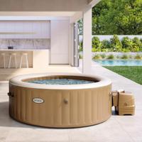 Intex pure spa 4 posti beige idromassaggio nuovo