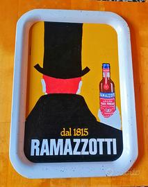 RARISS vassoio Amaro Ramazzotti vintage
