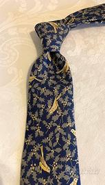 Cravatta Hermes in pura seta