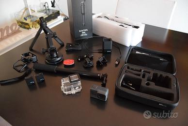 GoPro Hero 5 black + accessori e Karma Grip