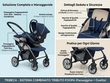 Passeggino Foppapedretti Twin One
