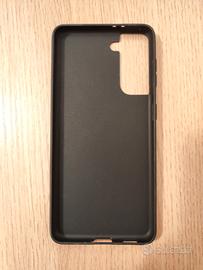 Custodia cover Galaxy S21 silicone nero