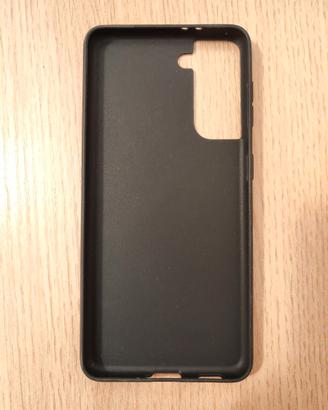 Custodia cover Galaxy S21 silicone nero