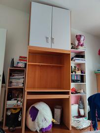 mobile con scrivania 