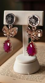 orecchini art decò stile antico 