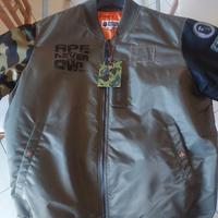 Jacket ma1 bape x OvO