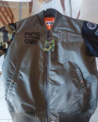 Jacket ma1 bape x OvO