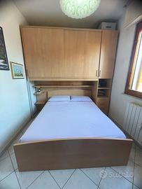 Camera da letto con armadio a ponte