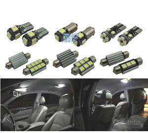 KIT 17 LAMPADE LED INTERNE MERCEDES CLASSE E W211 