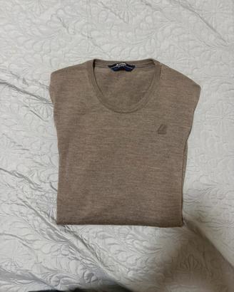K-WAY Maglione girocollo in 100% Lana Vergine 3XL