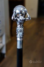 Bastone da passeggio pomolo argento 10g – ERCOLE