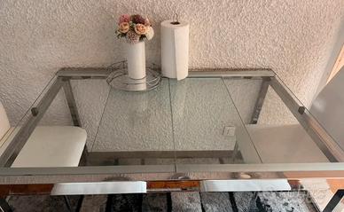 Tavolo Allungabile in Vetro