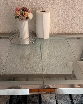 Tavolo Allungabile in Vetro