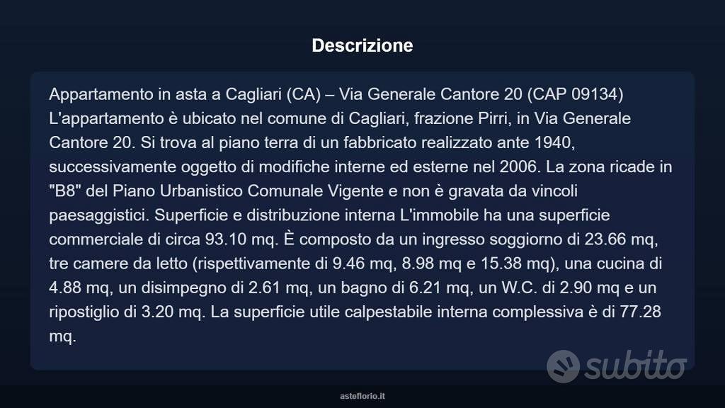 Appartamento – Cagliari, Santa Teresa, Pirri - Vista 4