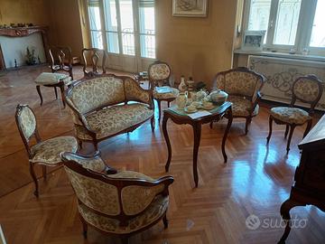 salottino barocco piemontese