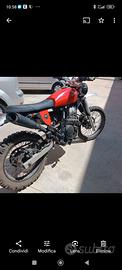  moto  scrambler Honda dominator  bel sound.g