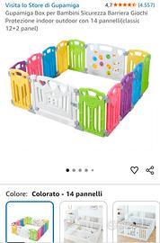 recinto per bambini 