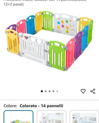 recinto per bambini 
