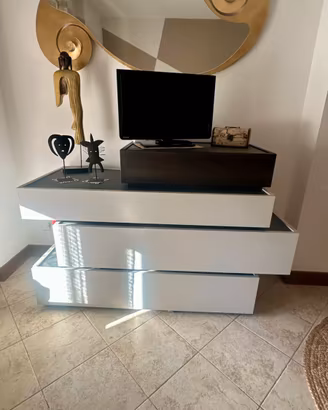 Camera da letto Tomasella: comò + 2 comodini