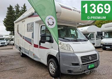 CAMPER ELNAGH DUCATO MANSARDATO 7 POSTA DOPPIA DIN