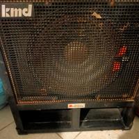 amplificatore  con cono 250watt e crossover 150w