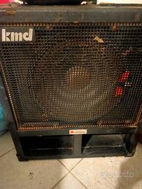 amplificatore  con cono 250watt e crossover 150w