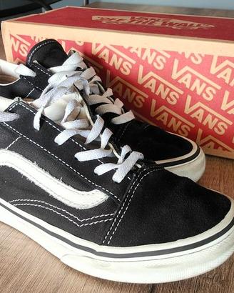 scarpe Vans Old Skool nere taglia 34