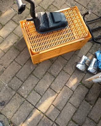 ricambi vespa pk 125 marmitta portapacchi varie