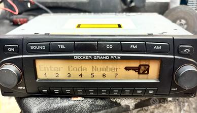 Autoradio becker per Porsche