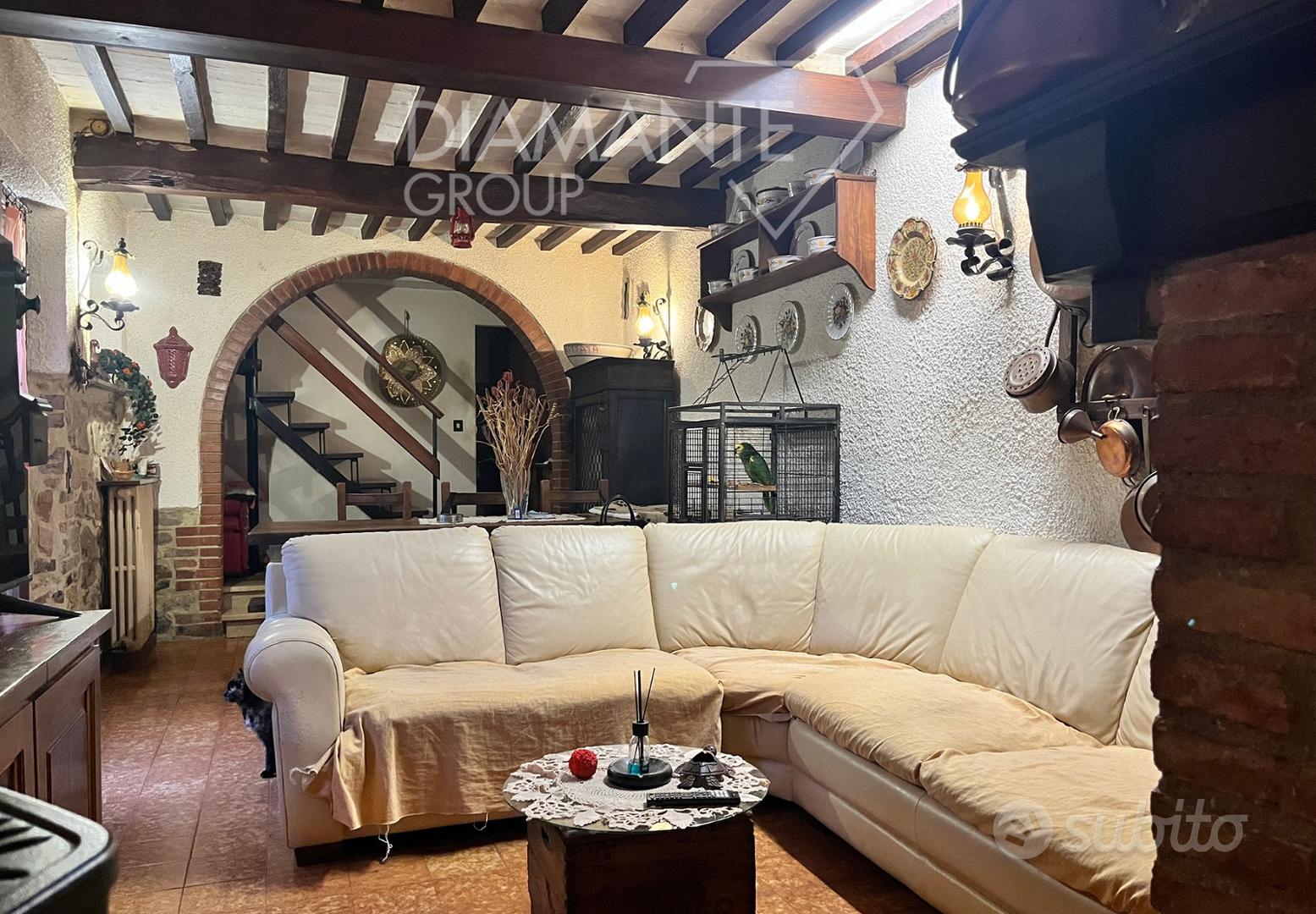 Porzione di casale vista lago con oliveto e pozzo - Vista 4