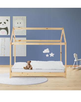 Letto Montessori a forma di casa 160x80+materasso