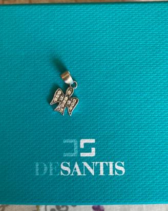 Ciondolo angelo in zirconi d’argento