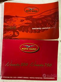 Libretto Moto Guzzi Nevada 350 e 750