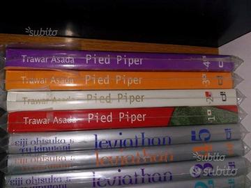 Manga Pied Piper da 1 a 4 edizione d/visual