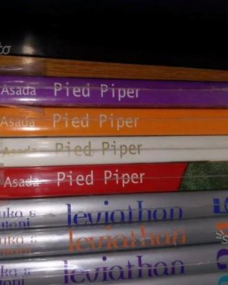 Manga Pied Piper da 1 a 4 edizione d/visual