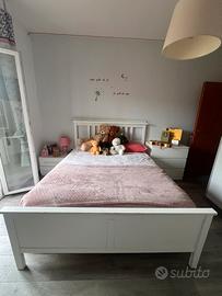 Letto matrimoniale Ikea+ mensoletta