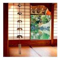 Campana a vento in rame rosso h.80 feng shui grand