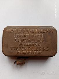 WW1 - US ARMY - FIRST AID PACKET 1918 BAUER & BLAC