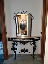 Consolle in ferro battuto 