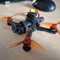 Drone fpv 2.5 kayoumini 2S analogico + batterie
