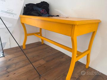 Scrivania in legno 125x60