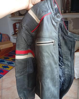 giacca pelle moto