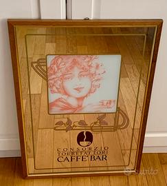Specchio vintage caffe bar Consegna solo a mano