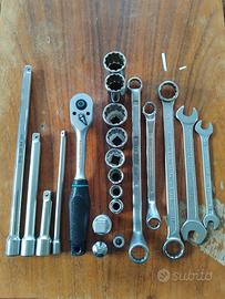 Cricchetto pastorino 3/8 più accessori 