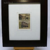 Palazzo del Consiglio quadro vecchia verona epoca