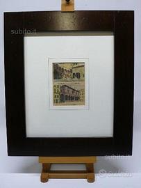 Palazzo del Consiglio quadro vecchia verona epoca