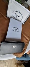 Prada portafogli donna Saffiano